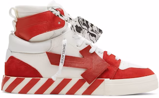 Off-White Vulc Sneaker High 'White Red' OMIA225F21LEA0010125 Off-White Vulc Sneaker High 'White Red' OMIA225F21LEA0010125