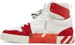 Lookbook Sneaker Tinggi Off-White Vulc 'Putih Merah' OMIA225F21LEA0010125