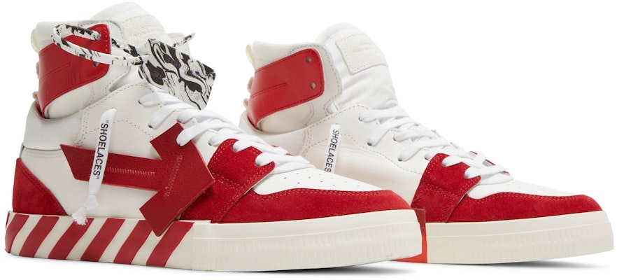 Zapatillas Altas Off-White Vulc 'Blanco Rojo' OMIA225F21LEA0010125 Cheap Zapatillas Altas Off-White Vulc 'Blanco Rojo' OMIA225F21LEA0010125