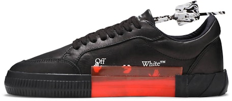 Off-White Vulc Sneaker Low 'Hitam Biru' OMIA085R21LEA0011045 Lookbook Off-White Vulc Sneaker Low 'Hitam Biru' OMIA085R21LEA0011045