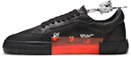 Lookbook Off-White Vulc Sneaker Rendah 'Hitam Biru' OMIA085R21LEA0011045