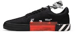 Lookbook Off-White Vulc Sneaker Rendah 'Hitam Putih' OMIA085R21FAB0011001-/-OMIA085F21FAB0021001