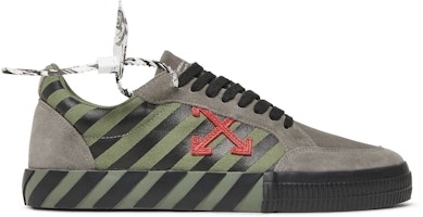 Off-White Vulc Sneaker Low 'Khaki Red' OMIA085E20LEA0016325 Off-White Vulc Sneaker Low 'Khaki Red' OMIA085E20LEA0016325