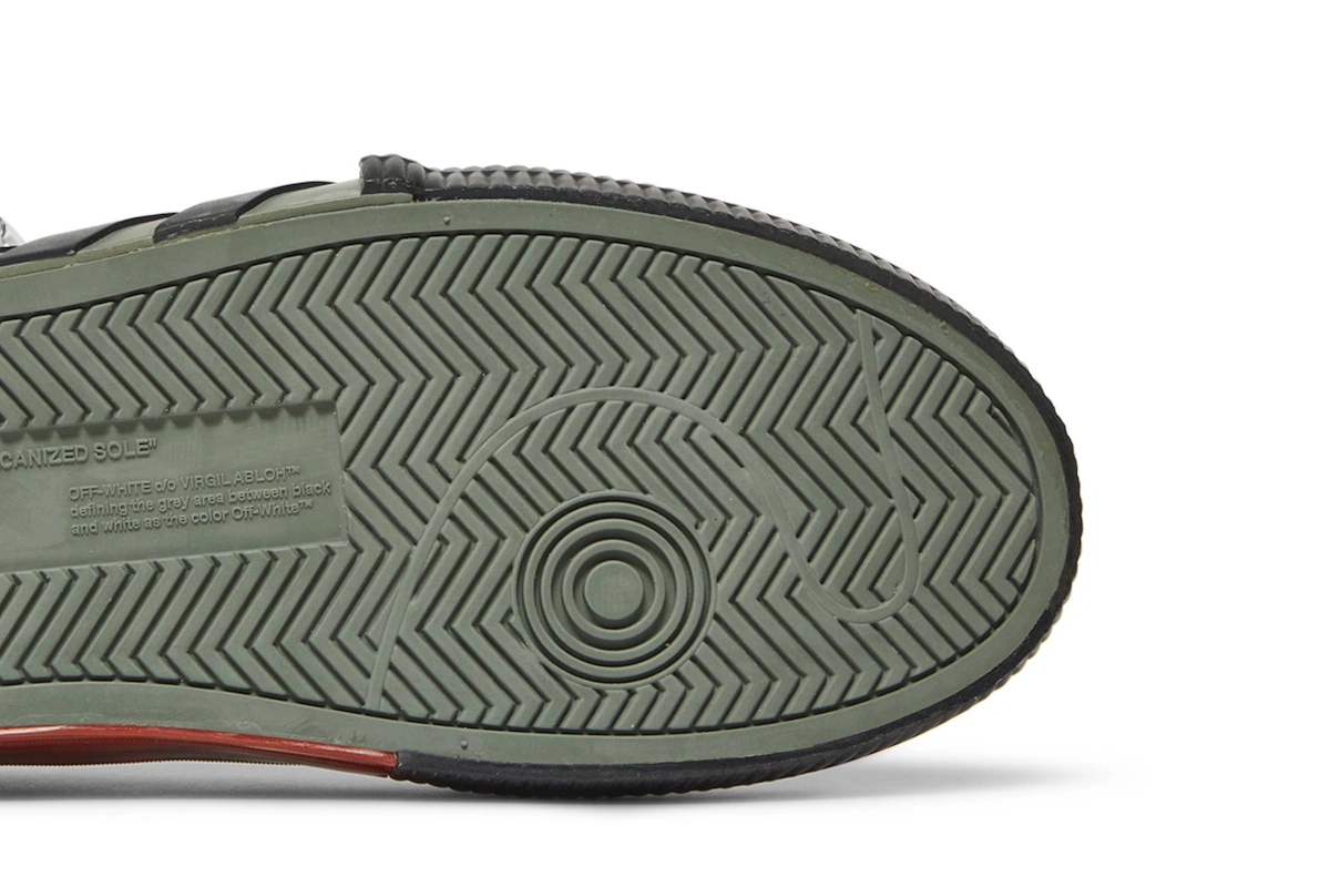 Off-White Vulc Sneaker Low 'Khaki Red'