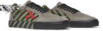 Cheap Off-White Vulc Sneaker Low 'Khaki Merah' OMIA085E20LEA0016325