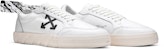 Off-White Vulc Sneaker Rendah 'Putih Iridescent' OMIA085E20LEA0010181