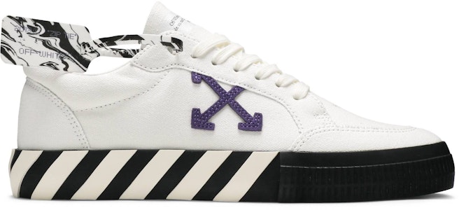 Off-White Vulc Sneaker Rendah 'Putih Ungu' OMIA085R21FAB0010137 Buy Off-White Vulc Sneaker Rendah 'Putih Ungu' OMIA085R21FAB0010137