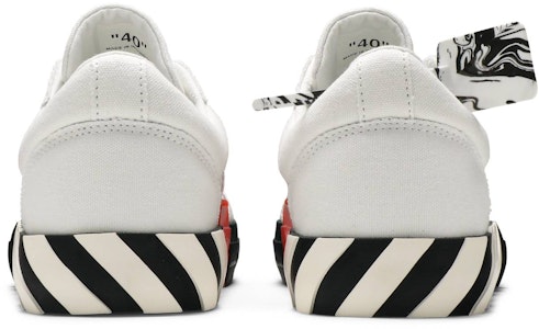 Off-White Vulc Sneaker Rendah 'Putih Ungu' OMIA085R21FAB0010137 Details for Off-White Vulc Sneaker Rendah 'Putih Ungu' OMIA085R21FAB0010137