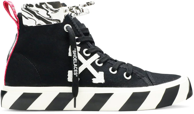 Off-White Vulc Sneaker Mid Hitam Putih OMIA119E20FAB001-1001 Buy Off-White Vulc Sneaker Mid Hitam Putih OMIA119E20FAB001-1001