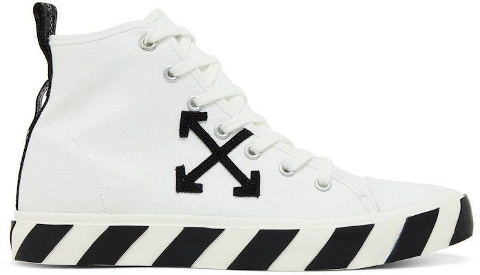Off-White Vulc Sneaker Mid 'White Black' OMIA119C99FAB0010110 Buy Off-White Vulc Sneaker Mid 'White Black' OMIA119C99FAB0010110
