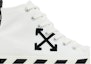Order 오프화이트 불칸 스니커즈 미드 '화이트 블랙' OMIA119C99FAB0010110