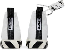 Sneaker Mid Off-White Vulc 'Putih Hitam' OMIA119F21FAB0010110 Details for Sneaker Mid Off-White Vulc 'Putih Hitam' OMIA119F21FAB0010110