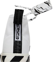 Sneaker Mid Off-White Vulc 'Putih Hitam' OMIA119F21FAB0010110 Sizing Sneaker Mid Off-White Vulc 'Putih Hitam' OMIA119F21FAB0010110