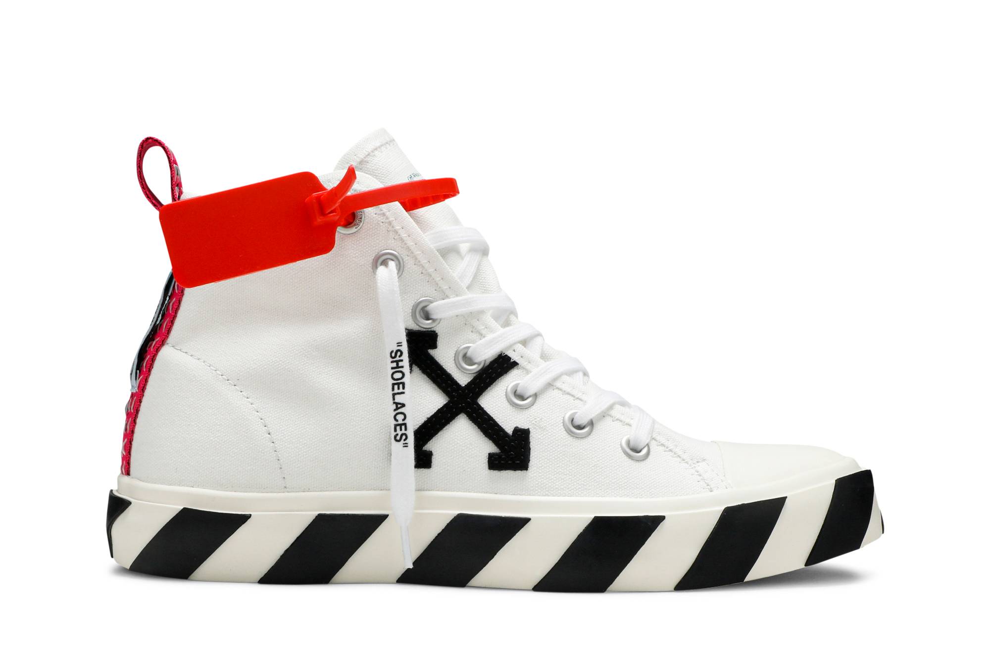 Off-White Vulc Sneaker Mid 'White Black'