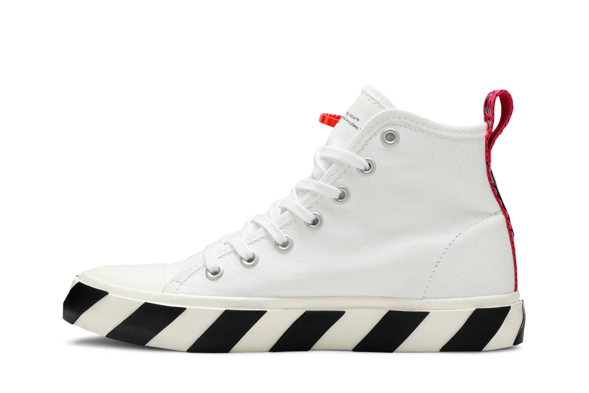 Off-White Vulc Sneaker Mid 'White Black' 圖 3