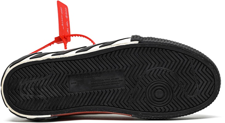 Off-White Vulcanized Low 'White Black' OMIA085F19D680010110 Shop Off-White Vulcanized Low 'White Black' OMIA085F19D680010110