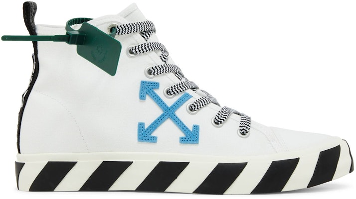 Off-White Vulcanized Mid 'White Blue' OMIA119S22FAB0010145 Buy Off-White Vulcanized Mid 'White Blue' OMIA119S22FAB0010145