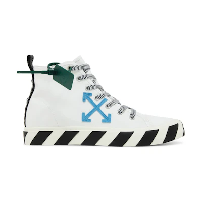 Off-White Vulcanized Mid 'White Blue'