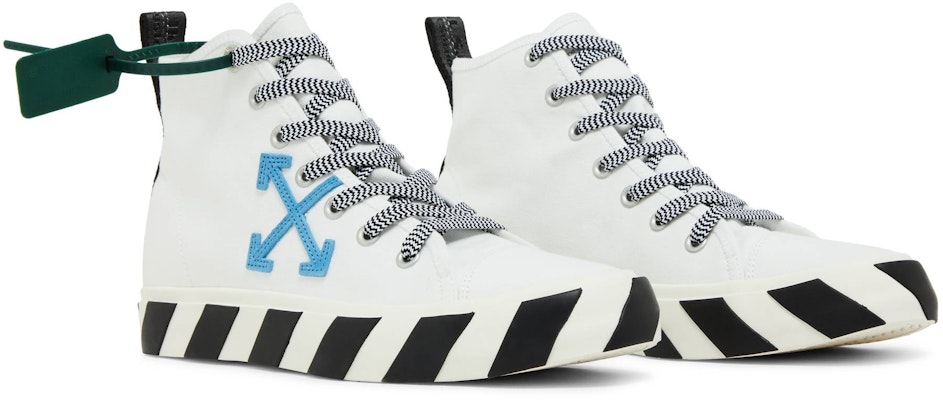 Off-White Vulcanizado Mid 'Blanco Azul' OMIA119S22FAB0010145 Cheap Off-White Vulcanizado Mid 'Blanco Azul' OMIA119S22FAB0010145
