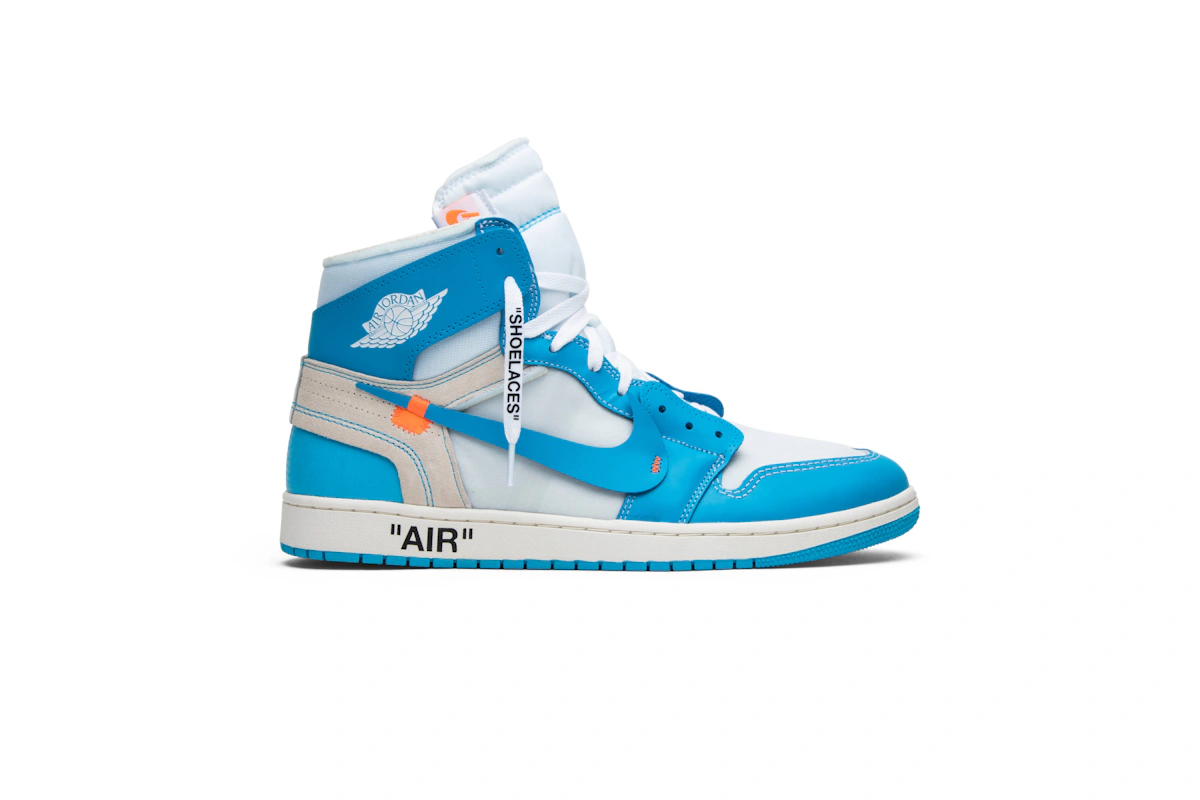 Off-White x Air Jordan 1 Retro High OG 'UNC'