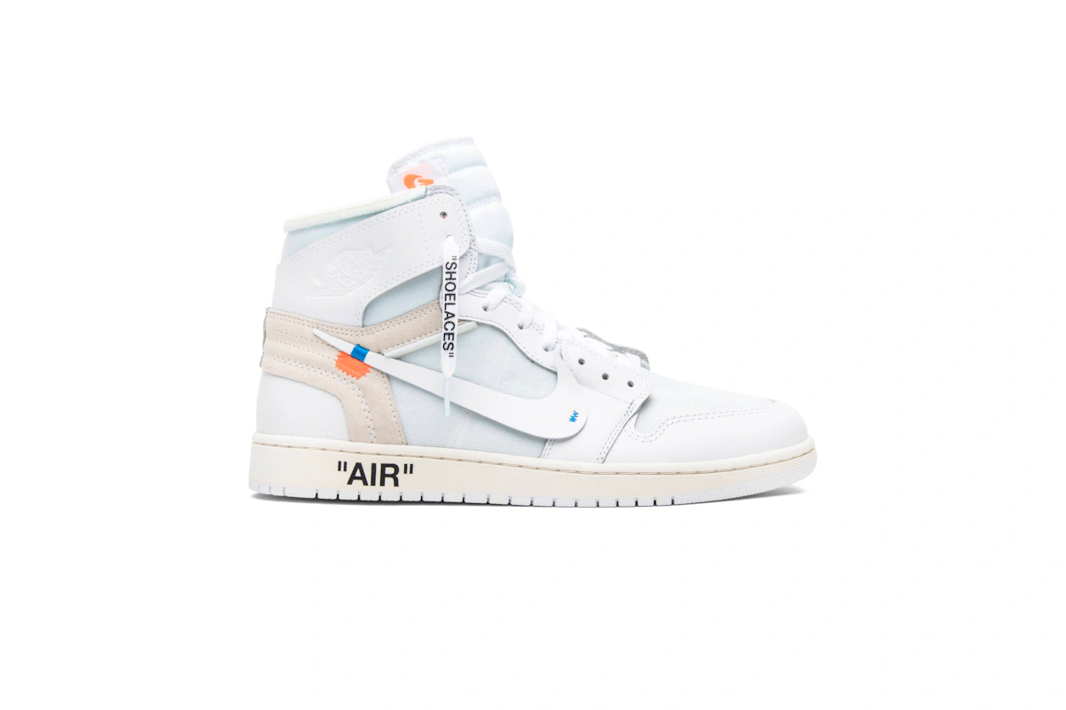 Off-White x Air Jordan 1 Retro High OG 'White' 2018