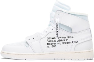 Off-White x Air Jordan 1 复刻高帮 OG '白色' 2018年款 AQ0818-100 Lookbook Off-White x Air Jordan 1 复刻高帮 OG '白色' 2018年款 AQ0818-100