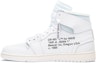 Lookbook Off-White x Air Jordan 1 Retro High OG 'Putih' 2018 AQ0818-100