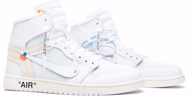 Off-White x Air Jordan 1 复刻高帮 OG '白色' 2018年款 AQ0818-100 Cheap Off-White x Air Jordan 1 复刻高帮 OG '白色' 2018年款 AQ0818-100