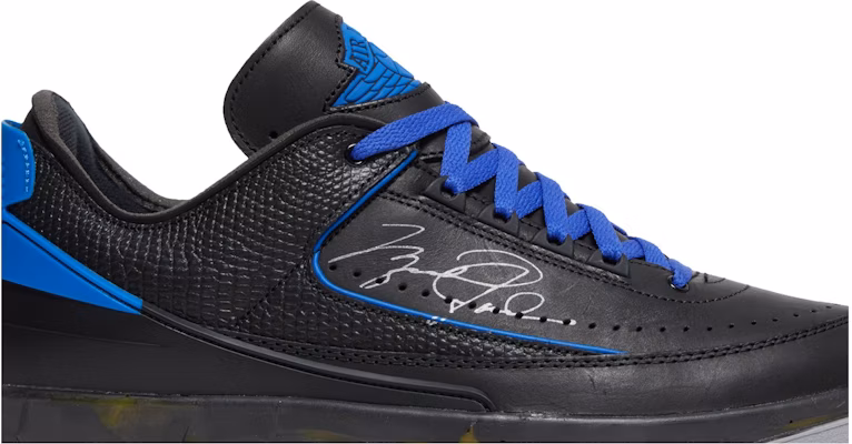 Off-White x Air Jordan 2 Retro Low SP 'Black Royal' DJ4375-004 Order Off-White x Air Jordan 2 Retro Low SP 'Black Royal' DJ4375-004