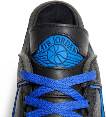 Off-White x Air Jordan 2 Retro Low SP 'Black Royal' DJ4375-004 2