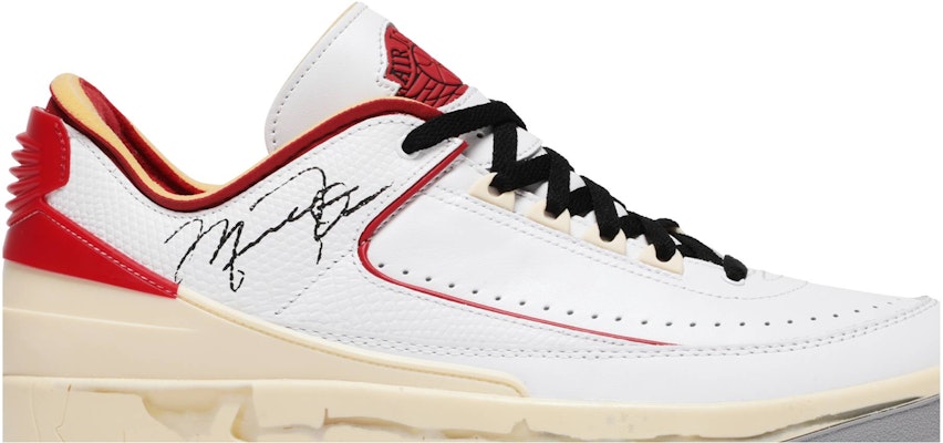 Off-White x Air Jordan 2 Retro Low SP 'White Red' DJ4375-106 Order Off-White x Air Jordan 2 Retro Low SP 'White Red' DJ4375-106