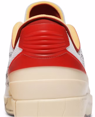 Off-White x Air Jordan 2 Retro Low SP 'White Red' DJ4375-106 Sizing Off-White x Air Jordan 2 Retro Low SP 'White Red' DJ4375-106