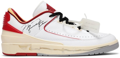 Off-White x Air Jordan 2 經典低筒復刻版 '白紅' DJ4375-106 1