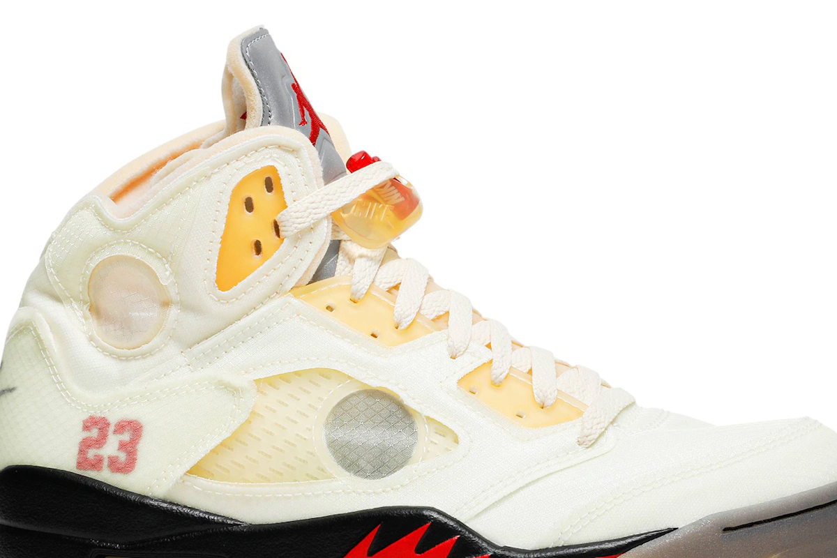Off-White x Air Jordan 5 SP 'Sail'