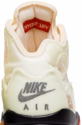 Off-White x Air Jordan 5 SP 'Sail' DH8565-100 Sizing Off-White x Air Jordan 5 SP 'Sail' DH8565-100