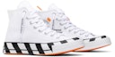 Cheap Off-White x Converse Chuck 70 'Putih' 163862C