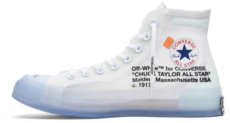 Off-White x Converse Chuck Taylor All-Star '70 High 'The Ten' 162204C Lookbook Off-White x Converse Chuck Taylor All-Star '70 High 'The Ten' 162204C