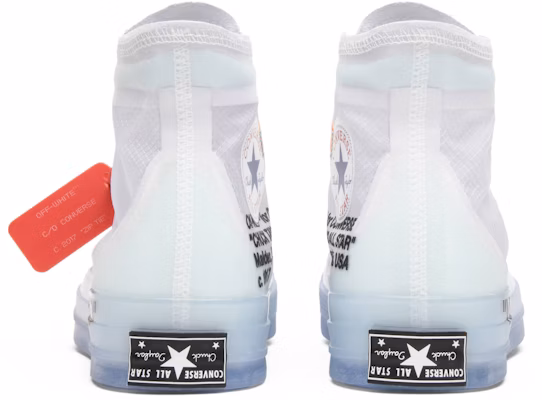 Off-White x Converse Chuck Taylor All-Star '70 High 'The Ten' 162204C Details for Off-White x Converse Chuck Taylor All-Star '70 High 'The Ten' 162204C