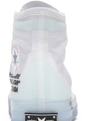 Off-White x Converse Chuck Taylor All-Star '70 High 'The Ten' 162204C Sizing Off-White x Converse Chuck Taylor All-Star '70 High 'The Ten' 162204C