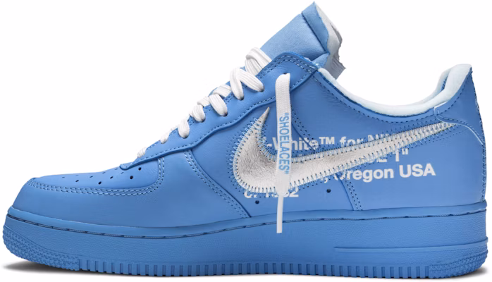 Off-White x Nike Air Force 1 Low '07 'MCA' CI1173-400 Lookbook Off-White x Nike Air Force 1 Low '07 'MCA' CI1173-400