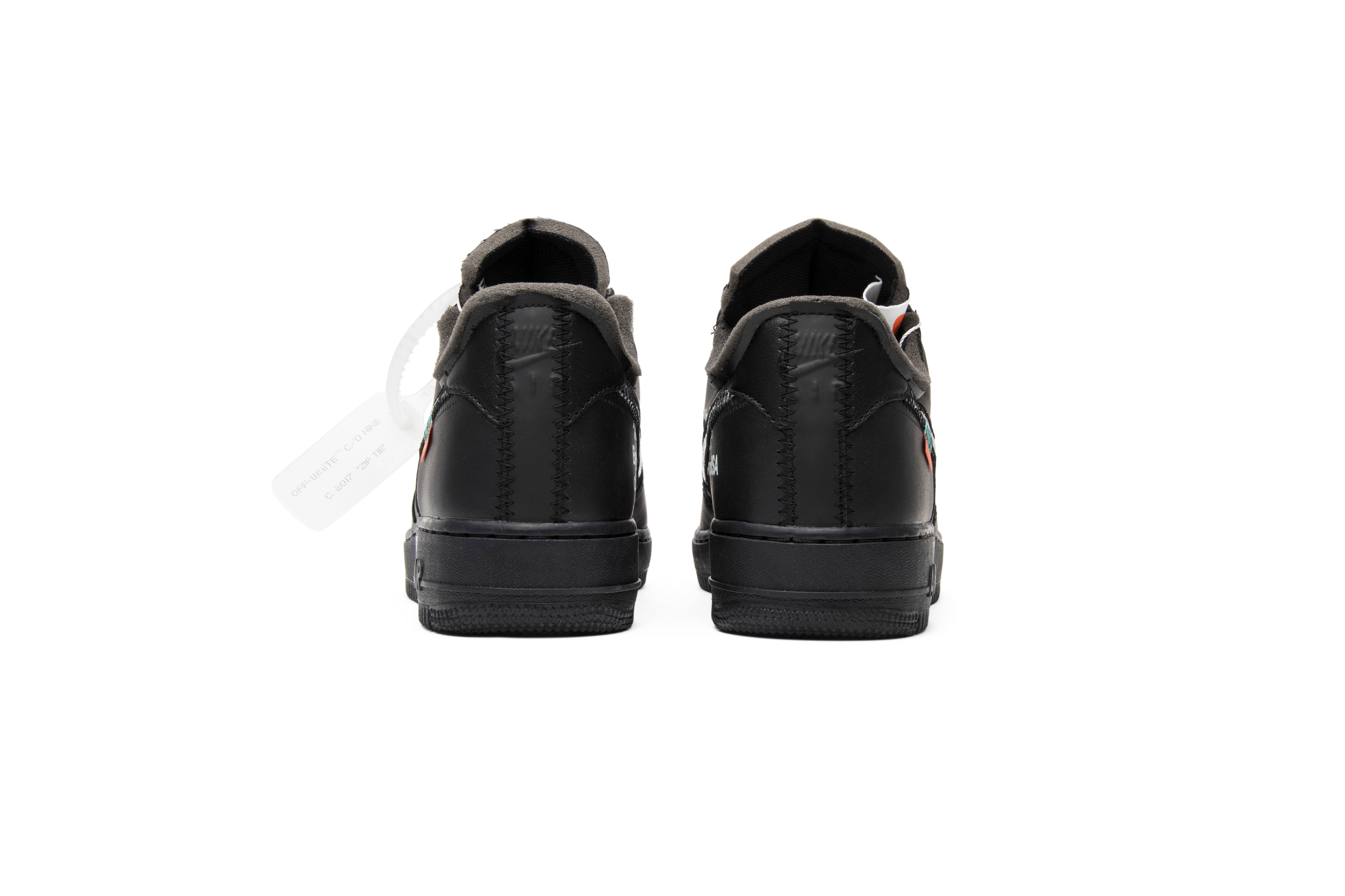 Off-White x Nike Air Force 1 Low '07 'MoMA' (No Socks) [also worn by Jay Chou] AV5210-001 - Image 6