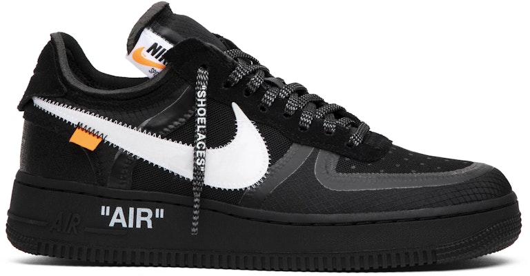 Off-White x Nike Air Force 1 Low 'Black' AO4606-001 Buy Off-White x Nike Air Force 1 Low 'Black' AO4606-001