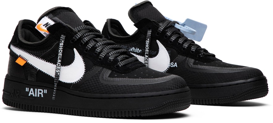 Off-White x Nike Air Force 1 Low 'Black' AO4606-001 Cheap Off-White x Nike Air Force 1 Low 'Black' AO4606-001