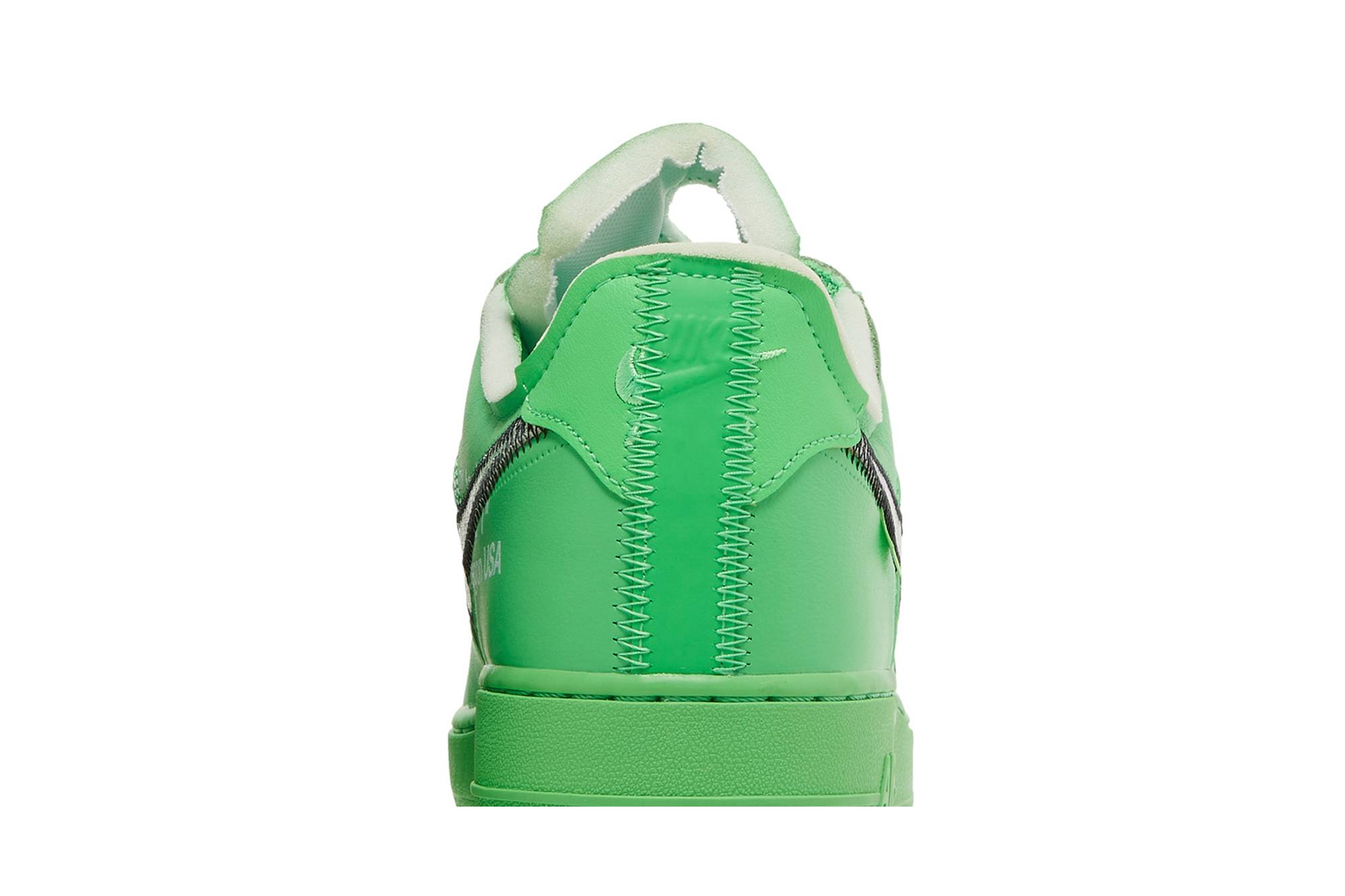 Off-White x Nike Air Force 1 Low 'Green' DX1419-300 - Image 7