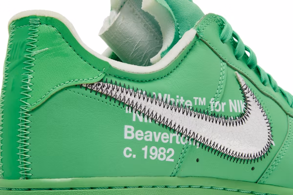 Off-White x Nike Air Force 1 Low 'Green' DX1419-300 2