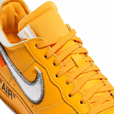 Off-White x Nike Air Force 1 Low 'Lemonade' Zapatillas Amarillas DD1876-700 1