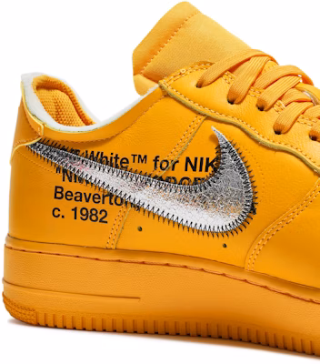 Off White x Nike Air Force 1 Low Lemonade DD1876 700 DD1876