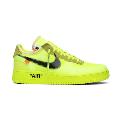 Off-White Nike Air Force 1 Low 'Volt'