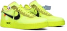 Cheap Off-White x Nike Air Force 1 Low 'Volt' AO4606-700