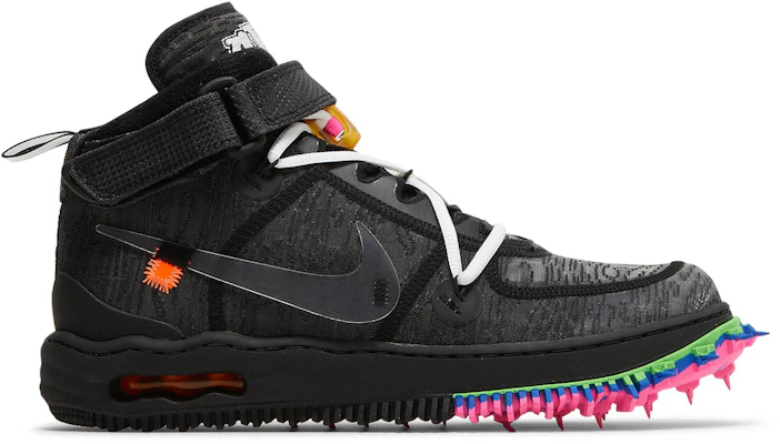 Off-White x Nike Air Force 1 Mid 'Black' DO6290-001 Buy Off-White x Nike Air Force 1 Mid 'Black' DO6290-001
